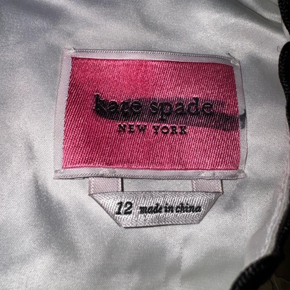 Kate Spade Shift Dress Cream and Black - Picture 6 of 10